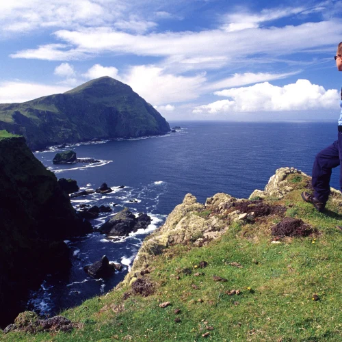 Hill Walking Clare Island